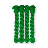 Sour Apple Color Bar Plush DK weight yarn, 20g mini skein