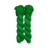 Sour Apple Color Bar Plush Sock fingering weight yarn, 50g skein