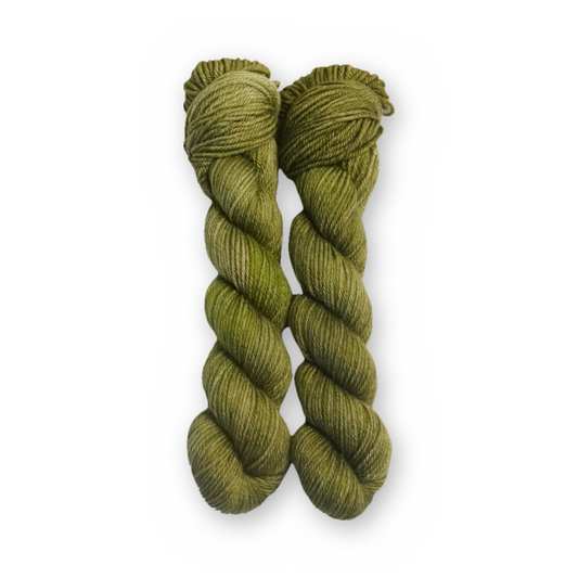 Spruce the Juice DK Color Quartet main color: Spruce the Juice Color Bar Plush DK weight yarn, 50g skein