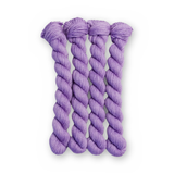 Star Dust Color Bar Plush Sock fingering weight yarn, 20g mini skein