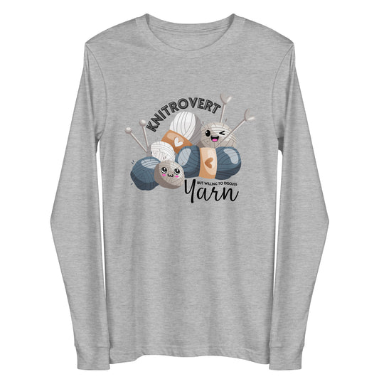 Knitrovert Unisex Long Sleeve Tee