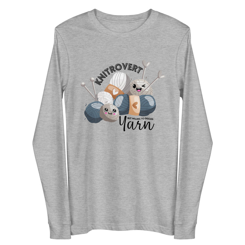 Knitrovert Unisex Long Sleeve Tee