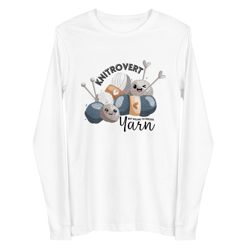 Knitrovert Unisex Long Sleeve Tee