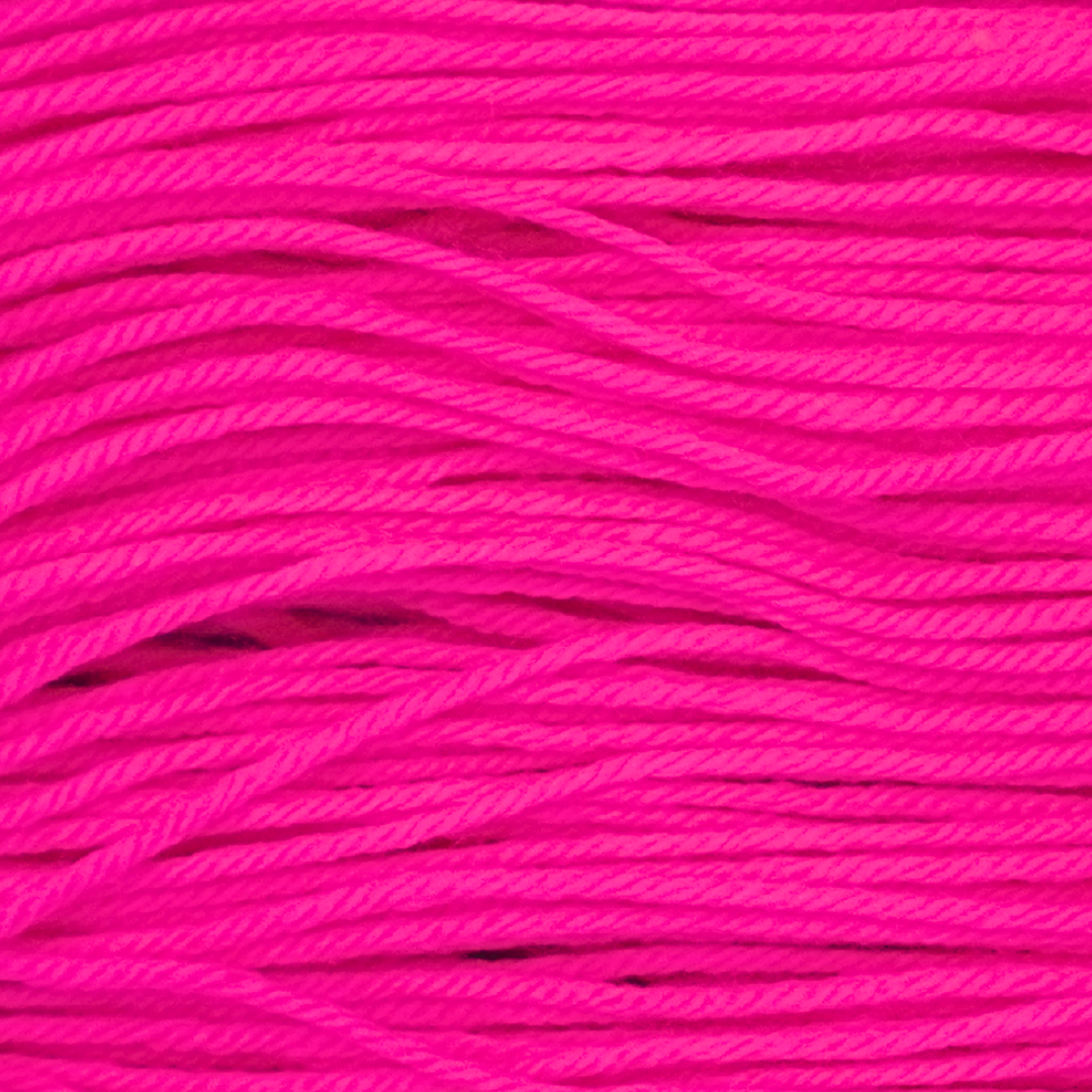 Zombie Prom Queen Color Bar Plush DK weight yarn, close-up of the color