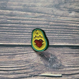 Avocardio Enamel Pin