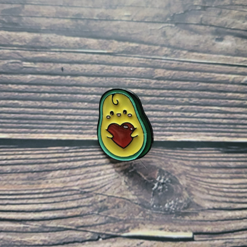 Avocardio Enamel Pin