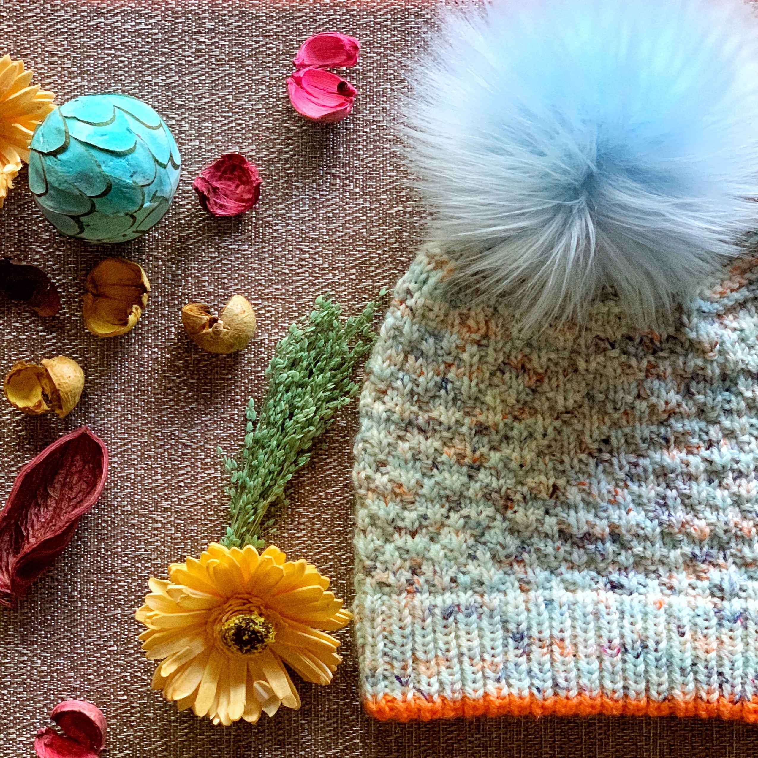 Frosty Hat Pattern: Digital Download