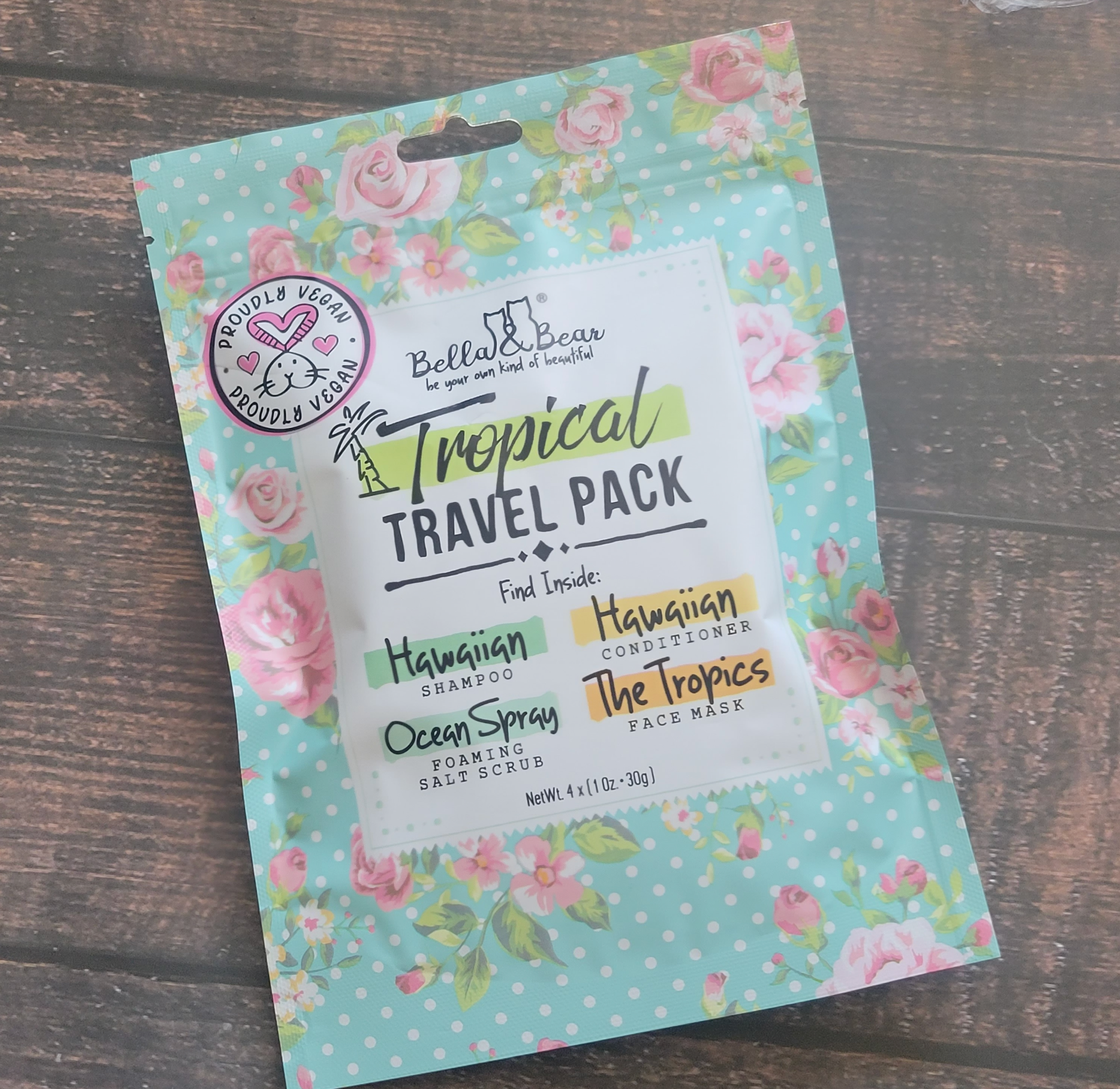 Tropical Travel Pack by Bella and Bear