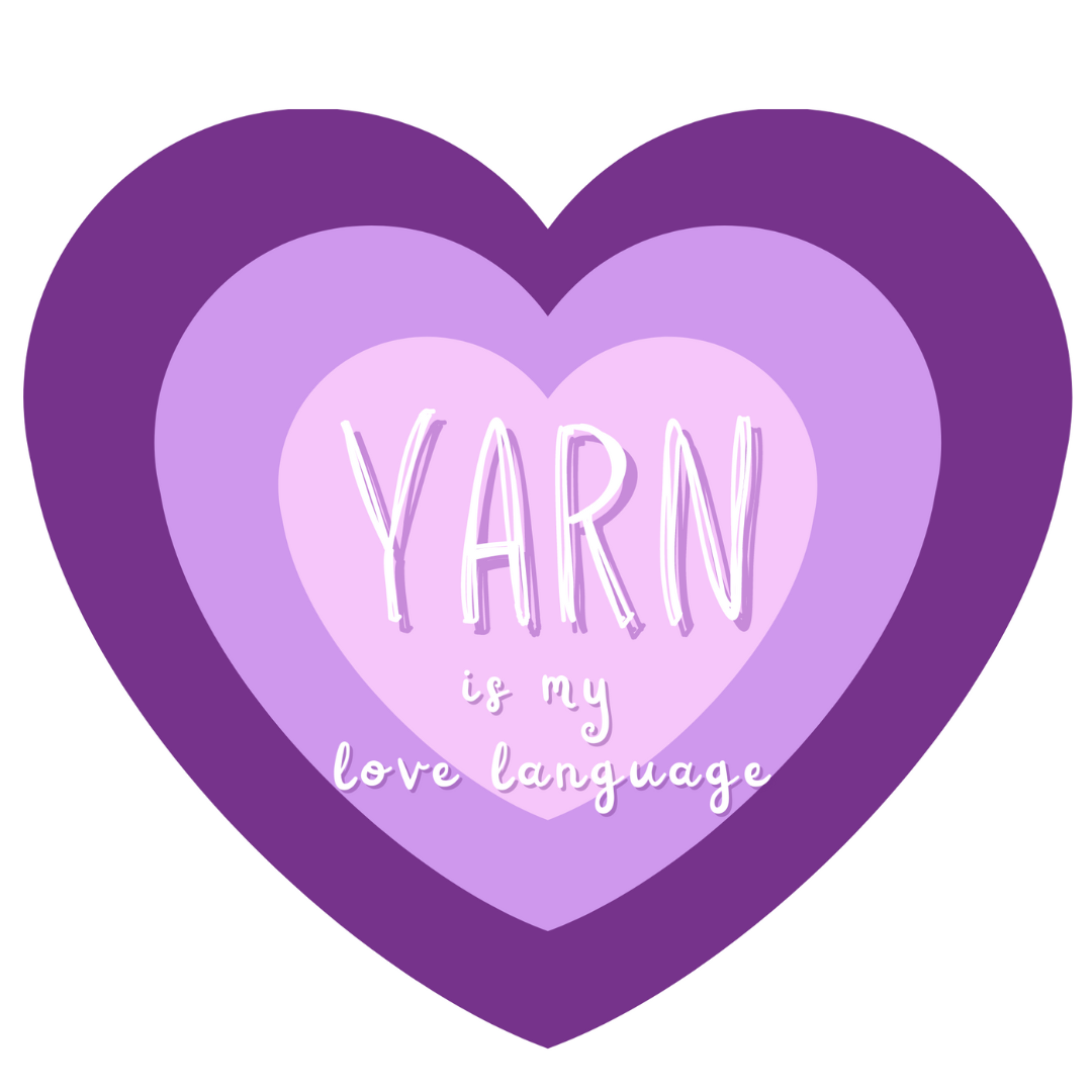 Yarn Is My Love Language Stickers