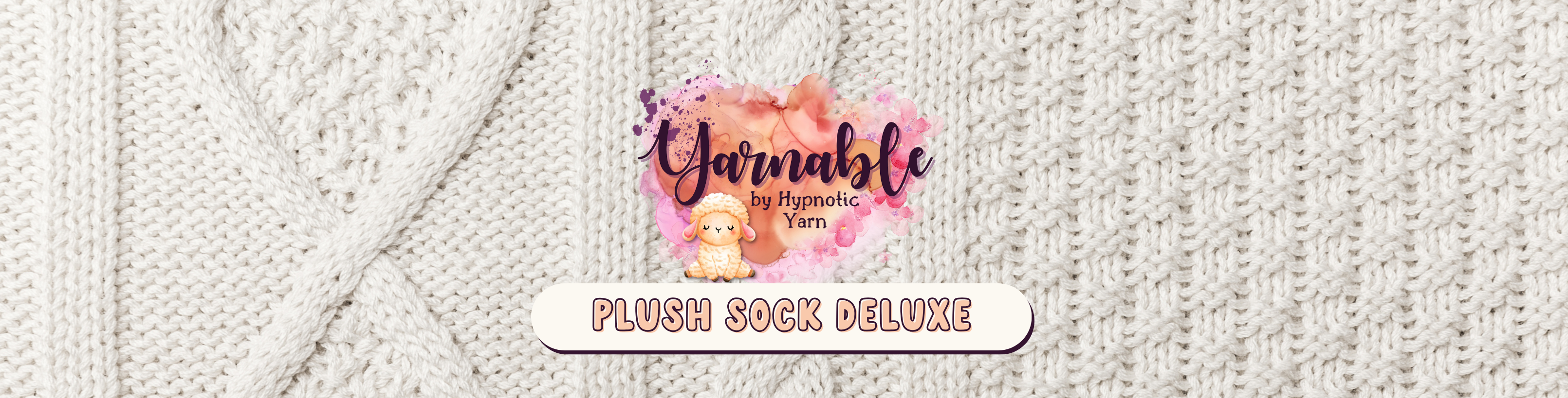 Plush Sock Deluxe Banner