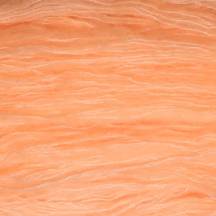 Creamsicle Brushed Merino, close up