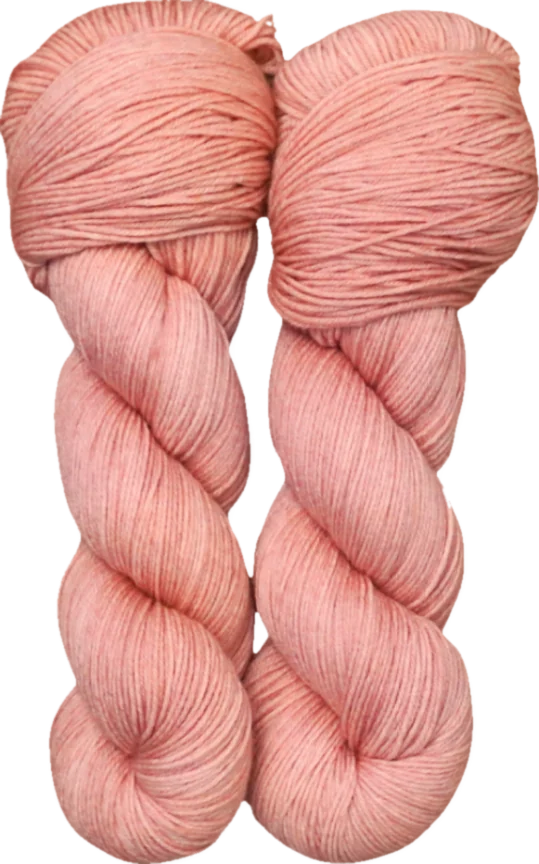 Rose Clay Fingering, 100g skeins